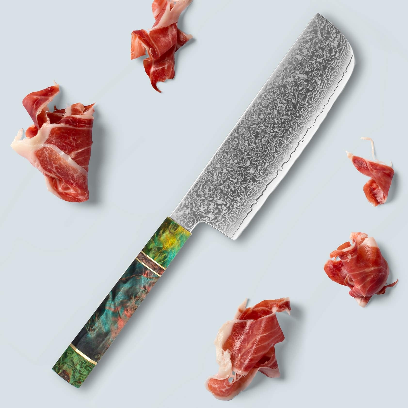 Japanese Damascus Steel Chef Knife Set
