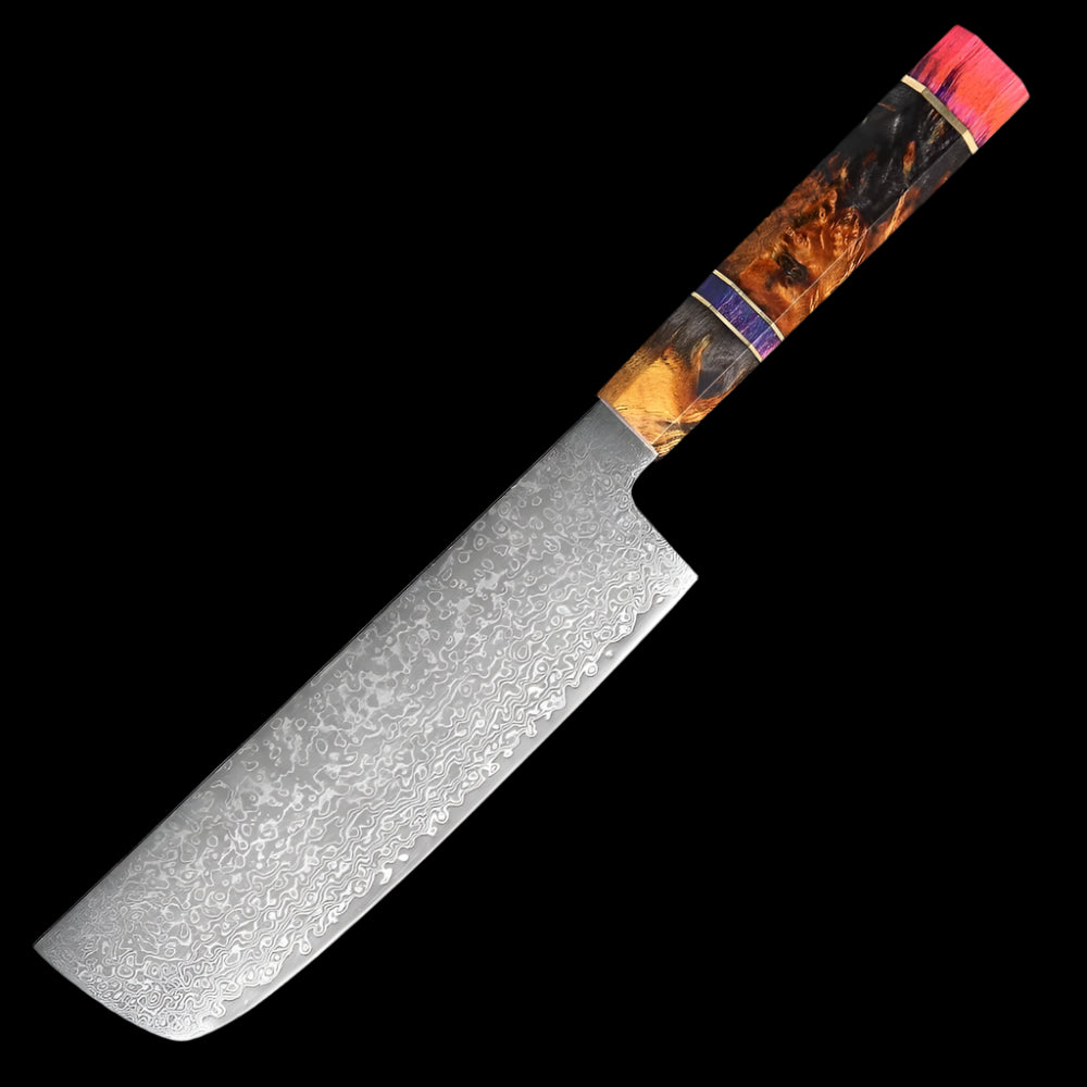 Damascus Knife Set, Japanese Kitchen Knives Set Professional Chef Knife