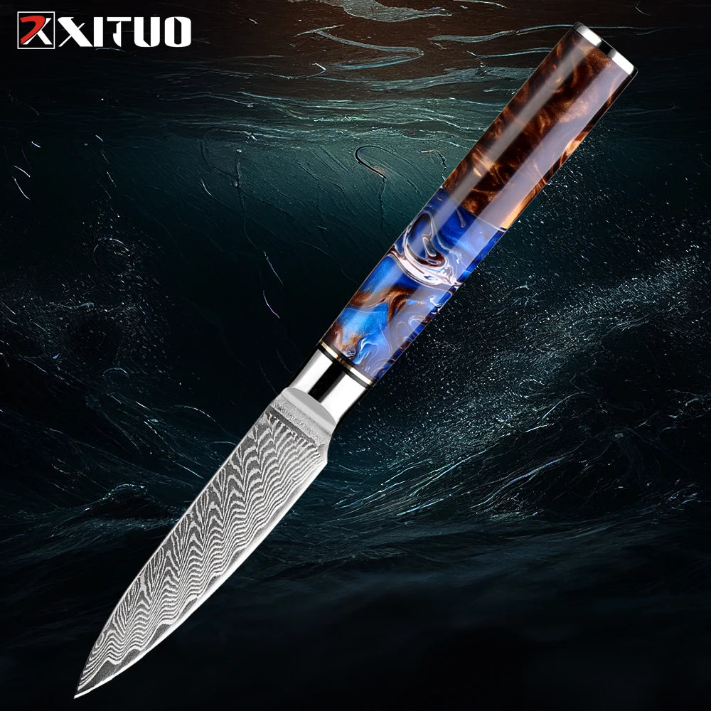 3.5” Damascus Steel Paring Knife